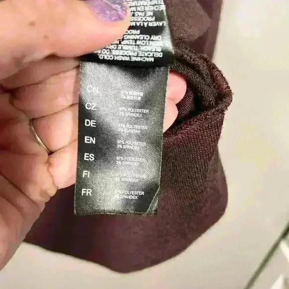 KUHL Funnel Neck Pullover Purple Kangaroo Pouch Active Outdoorsy Women Medium - Picture 8 of 10